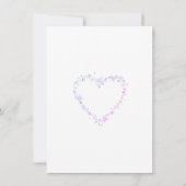 simple faire-part de mariage (Dos)