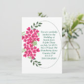 simple faire-part de mariage (Debout devant)