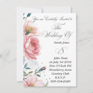 simple faire-part de mariage