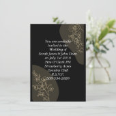 simple faire-part de mariage (Debout devant)