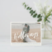 Simple Faire-Part de Mariage de Destination avec P (Debout devant)