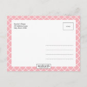 SIMPLE Faire-part de naissance moderne (Dos)