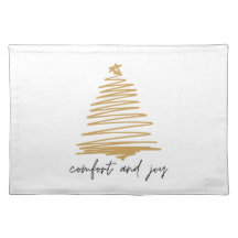 Simple Festif Gold table Sets de table