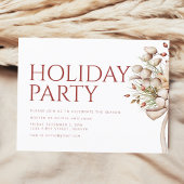 Simple Fête de Noël Invitation