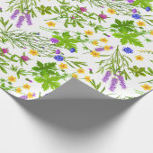 Simple Floral Wrapping Paper Cadeaupapier (Hoek)