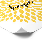 Simple Flowers Hope Poster (Hoek)