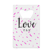 Simple fond de nom d'amour abstrait rose minimalis (Dos)