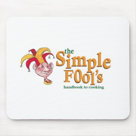 Simple Fool's Logo Mousepad Muismat (Voorkant)
