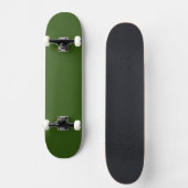 Simple Forest Green Authority® Skateboard (Voorkant)