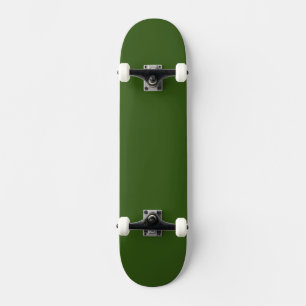 Simple Forest Green Authority® Skateboard