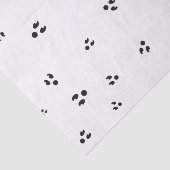 Simple Ghost Face Halloween Tissuepapier (Detail)