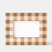 Simple Gingham Pattern Gegraveerde Lijstjes (Voorkant)