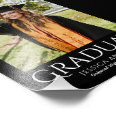 Simple Graduation Design Moderne Photo Diplômée (Coin)