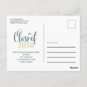 Simple Graduation Party Photo Invitation (Dos)