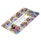 Simple Grandpa Photo Collage Magneet (Linkerzijde)