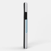 Simple Gray ZigZag Case-Mate iPhone Case (Achterkant/rechts)