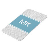 Simple Gray ZigZag Magneet (Linkerzijde)