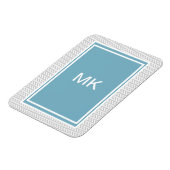 Simple Gray ZigZag Magneet (Linkerzijde)