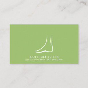 Simple Green Foot Cares Podotherapie Praktijk Arts Visitekaartje