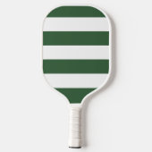 Simple Green Minimalist Monogrammed Modern Pickleball Paddle (Achterkant)