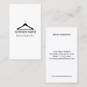 Simple Hanger Logo Visitekaartje (Voorkant / Achterkant)