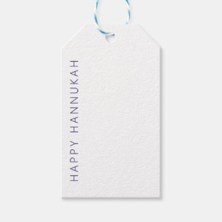 Simple Hannukah Gift-Labels Cadeaulabel