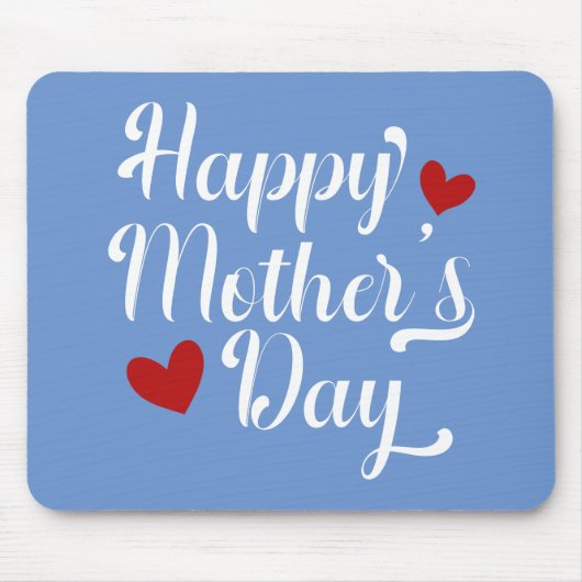 Simple Happy Moederdag Calligraphy | MUISMAT (Voorkant)