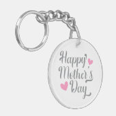 Simple Happy Moederdag Calligraphy | SLEUTELHANGER (Voorkant Links)