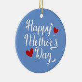 Simple Happy Moederdag Calligraphy | Versiering Keramisch Ornament (Rechts)