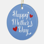 Simple Happy Moederdag Calligraphy | Versiering Keramisch Ornament (Links)