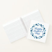 Simple Happy Moederdag Floral Wreate Notitieboek (Binnen)
