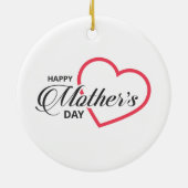 Simple Happy Moederdag | ORNAMENT (Achterkant)