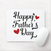 Simple Happy Vaderdag Calligraphy | MUISMAT (Met muis)