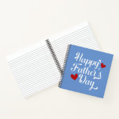 Simple Happy Vaderdag Calligraphy | NOTITIEBOEK (Binnen)