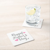 Simple Happy Vaderdag Calligraphy | ONDERZETTER (Insitu)