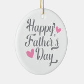 Simple Happy Vaderdag Calligraphy | ORNAMENT (Rechts)