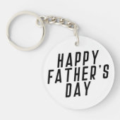 Simple Happy Vaderdag Typografie | SLEUTELHANGER (Voorkant)