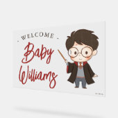 Simple Harry Potter-Baby shower Acryl Bord (Hoek)