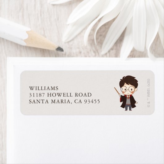 Simple Harry Potter-Baby shower Etiket (Insitu)