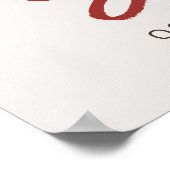 Simple Harry Potter-Baby shower Poster (Hoek)