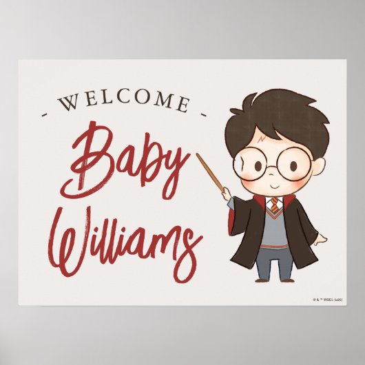 Simple Harry Potter-Baby shower Poster (Voorkant)