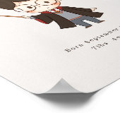 Simple Harry Potter-Baby shower Poster (Hoek)