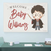 Simple Harry Potter-Baby shower Spandoek (Beurs)