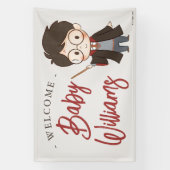 Simple Harry Potter-Baby shower Spandoek (Verticaal)