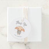 Simple Harry Potter - Dobby Baby Shower Bedankjes Labels (In situ)