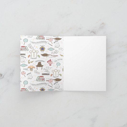 Simple Harry Potter - Dobby Baby Shower Bedankkaart (Binnen)