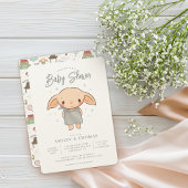 Simple Harry Potter - Dobby Baby shower Kaart