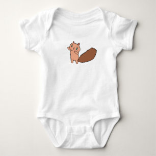 Simple haut bébé écureuil sauteur