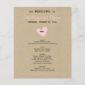 Simple Heart Menu Kaart (Achterkant)