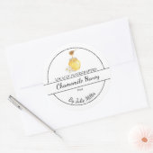 Simple Homemade Chamomile infused Honey Label (Envelop)